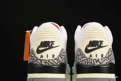 3 White  Cement Air DN3707-100 Jordan Reimagined 1005